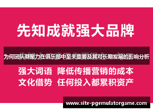 为何团队凝聚力在俱乐部中至关重要及其对长期发展的影响分析